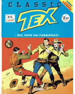 Classic TEX 41 a colori "nel covo dei congiurati" FIGURINE ed.Bonelli