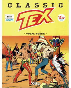 Classic TEX 58 a colori "volpe rossa" ed.Bonelli