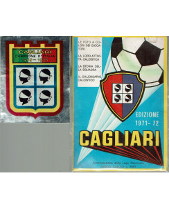P1 Calcio Libretto Cagliari 1971/72 Completo Scudetto 1969 ed.Lega Nazionale