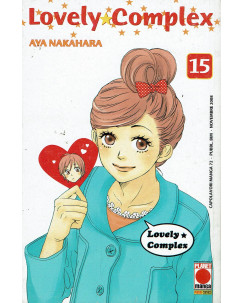 Lovely Complex n. 15 di Aya Nakahara Prima ed. Planet Manga