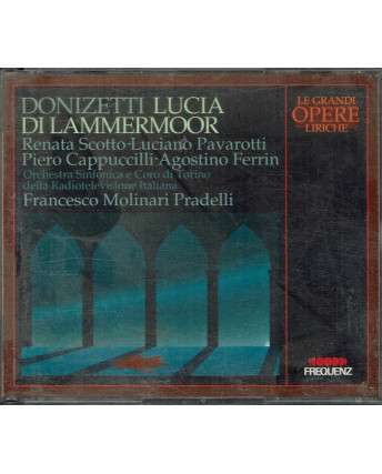 476 CD Grandi Opere Liriche:Donizetti Lucia di Ammermoor 043-001 ed.Frequenz