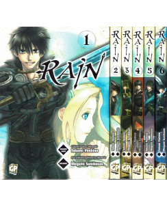 Rain 1/6 di T.Yoshino serie completa ed.GP 