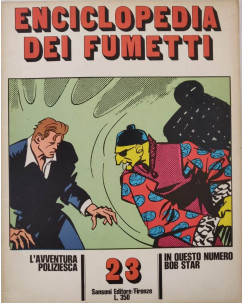 Enciclopedia dei fumetti n.23 Bob Star ed.Sansoni Firenze FU02