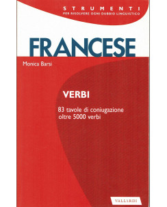 M.Barsi: francese verbi ed.Vallardi NUOVO B05