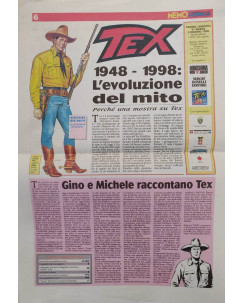 Memo comics n. 3 Torino comics 1998 Fuoriserie TEX ed.Pavesio FF01