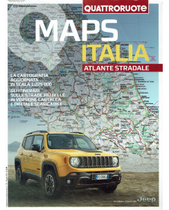 Quattroruote speciale Maps Italia Atlante stradale 2016 ed.Domus FF05