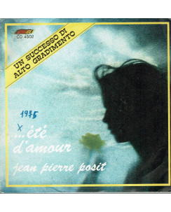 45 GIRI 0061 Jean Pierre Posit:ètè d'amour Ghibli CD 4502 Italy 1975