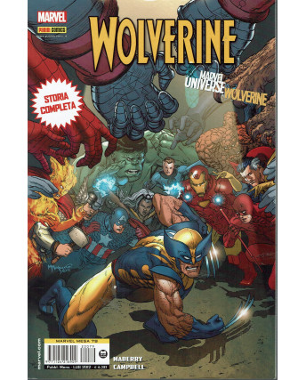 Marvel Mega n. 79 Wolverine STORIA COMPLETA ed.Panini