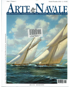 Arte Navale n. 3 Anno 1 Ott 2000 Vanity V, Mystic Seaport ed.Ar.Co.