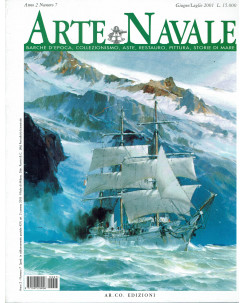 Arte Navale n. 7 Anno 2 Giu 2001 Classi RORC Giraglia, Marin-Marie ed.Ar.Co.