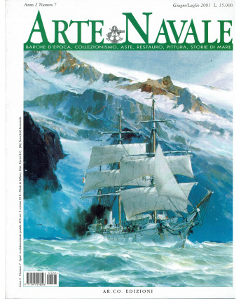 Arte Navale n. 7 Anno 2 Giu 2001 Classi RORC Giraglia, Marin-Marie ed.Ar.Co.