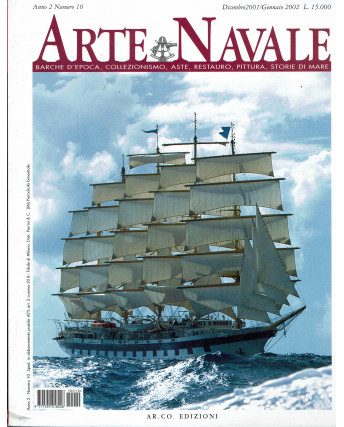 Arte Navale n.10 Anno 2 Dic 2001 Royal Clipper, Atlantide ed.Ar.Co.