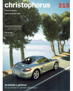 Christophorus il Porsche Magazine  315 Ago 2005 Cayman S, 911 Trazione intregale