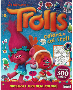 DreamWorks:Trolls colora coi Troll ed.Fabbri FF20