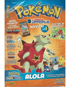 Il magazine ufficiale Pokemon n. 1 Sole e Luna, Alola con Poster ed.Panini FF20