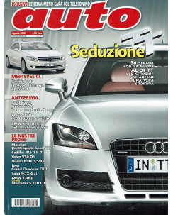 Auto n. 8 Aug 2006 Audi TT, Mercedes CL, Freelander 2 ed.Conti