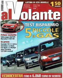 Al Volante n. 5  Anno XI Mag 2009 VW Golf GTI, Fiat Grande Punto, Sandero