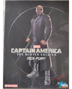Nick Fury Capitan America The Winter Soldier scala 1:9 ed.Marvel Dragon