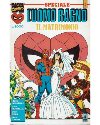 Speciale L'Uomo Ragno 2 Il Matrimonio ed. Star Comics