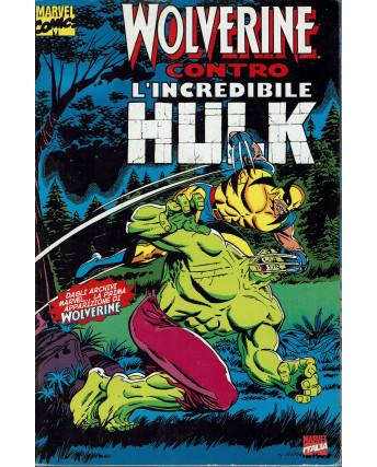 Wolverine contro L'Incredibile Hulk Tiratura Limitata ed. Marvel Comics SU10