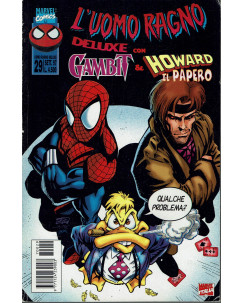 L'Uomo Ragno DELUXE n.29 Gambit & Howard il Papero ed.Marvel Italia 