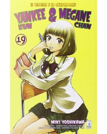 YANKEE KUN & MEGANE CHAN ( il teppista e la quattrocchi) n.19 ed.STAR COMICS