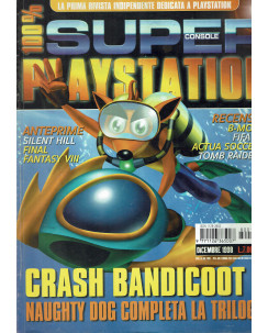 Super Console 100% Playstation n. 54 dicembre 1998 CRASH BANDICOOT 3