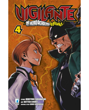 Vigilante My Hero Academia Illegals  4 di K.Horikoshi ed.Star Comics NUOVO
