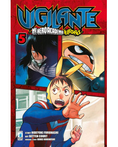 Vigilante My Hero Academia Illegals  5 di K.Horikoshi ed.Star Comics NUOVO