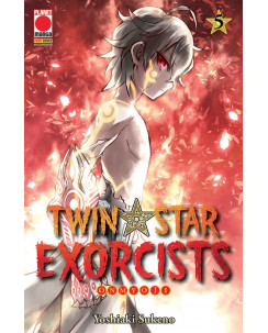 Twin Star Exorcist  5 di Yoshiaki Sukeno ed.Panini NUOVO  