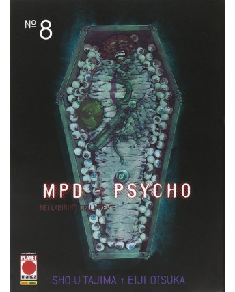 MPD Psycho n. 8 di Sho-U Tajima, Eiji Otsuka  prima ristampa ed.Panini 