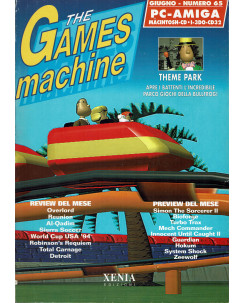 The Games Machine  65 giugno 1994 THEME PARK, DETROIT, TOTAL CARNAGE FF16
