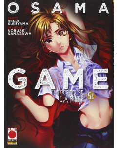 Osama Game. Il Gioco del Re: la fine? 5 di N. Kanazawa NUOVO 1a ed.Planet Manga