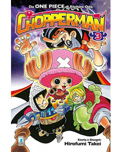 CHOPPERMAN 3 di E.Oda autore One Piece ed.Star Comics OFFERTA