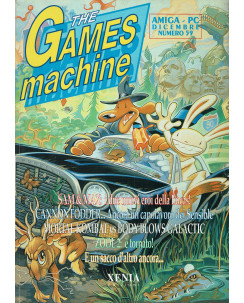 The Games Machine  59 dicembre 1993 PC-AMIGA, SAM & MAX, ZOOL 2 FF16