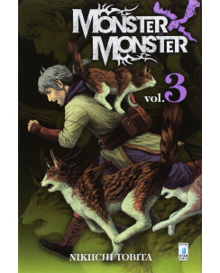 Monster Monster  3 di Nikiichi Tobita ed.Star Comics NUOVO
