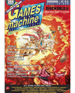The Games Machine  92 dicembre 1996 HYPERBLADE, DISCWORLD II, DIABLO FF16