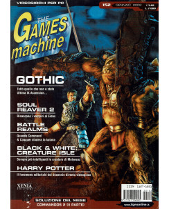 The Games Machine 152 gennaio 2002 GOTHIC, SOUL REAVER 2, HARRY POTTER FF16