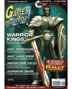 The Games Machine 154 marzo 2002 WARRIOR KINGS, C&C FF16