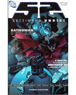 52 settimana undici 11 Batwoman begins ed.Planeta de Agostini
