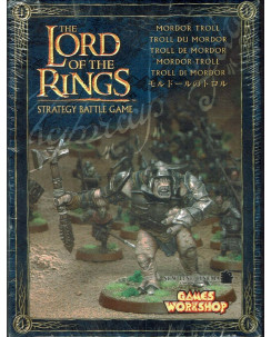GAMES WORKSHOP 06-27 MORDOR TROLL  LORD OF THE RINGS Gd46