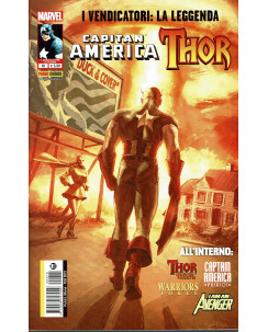 I Vendicatori : La Leggenda n.10 Capitan America Thor Ed.Panini