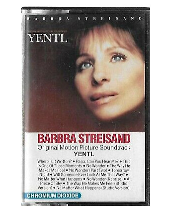 Musicassetta 064 Barbra Streisand: Orig. Mot. Soundtrack YENTL - CBS 40-86302