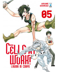 Cells at work 05 di Akane Shimizu NUOVO ed.Star Comics