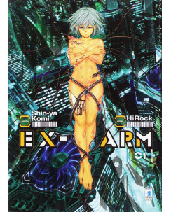 EX - ARM 01 di Shin-ya Komi e HiRock NUOVO ed.Star Comics