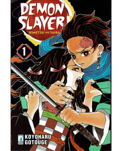 Demon Slayer  1 Kimetsu no Yaiba di K.Gotouge ed.Star Comics NUOVO
