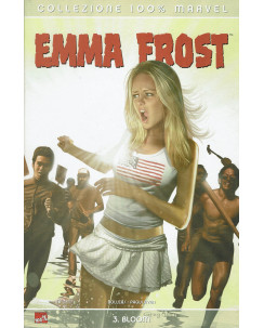 100% Marvel Emma Frost 3 Bloom di Bollers ed.Panini SU07