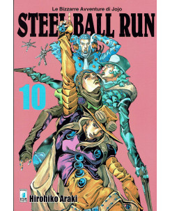 Le Bizzarre Avventure di Jojo Steel Ball Run 10 di H.Araki ed. Star Comics