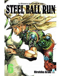 Le Bizzarre Avventure di Jojo Steel Ball Run  6 di H.Araki ed.Star Comics