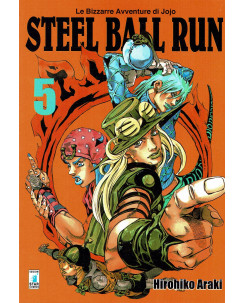 Le Bizzarre Avventure di Jojo Steel Ball Run  5 di Araki NUOVO ed. Star Comics